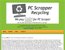 Tablet Screenshot of pcscrapper.net